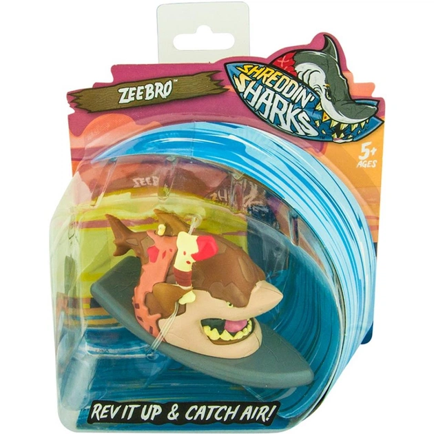 Машина Shreddin' Sharks Фінгерборд з фігуркою Zeebro (561941) - picture 1