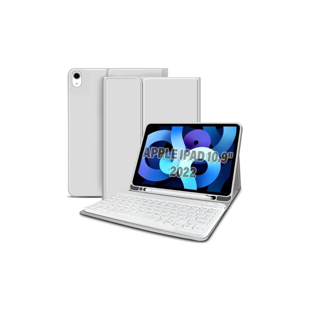Чохол до планшета BeCover Keyboard Apple iPad 10.9" 2022 Gray (711140) - изображение 1