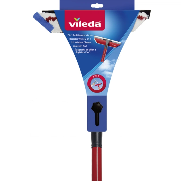 Швабра Vileda 2 в 1 для миття вікон (5010121002390) - picture 1