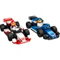 Конструктор LEGO City Автомобілі для перегонів F1 команд Williams Racing та Haas F1 (60464) - зменшене зображення 2