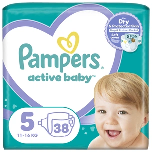 Підгузки Pampers Active Baby Junior Размер 5 (11-16 кг) 38 шт (8006540207796) зображення 1