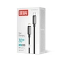 Дата кабель USB-C to Lightning 1.0m PD30W zinc alloy braided black ColorWay (CW-CBPDCL098-BK) - уменьшенное изображение 5