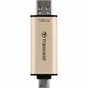 USB флеш накопичувач Transcend 128GB JetFlash 930 Gold-Black USB 3.2/Type-C (TS128GJF930C) - зменшене зображення 5