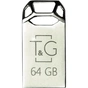 USB флеш накопитель T&G 64GB 110 Metal Series Silver USB 2.0 (TG110-64G) - уменьшенное изображение 1
