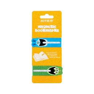 Закладки для книг Kite набір магнітних закладок-індикаторів Monsters (K24-496-5) зображення 1