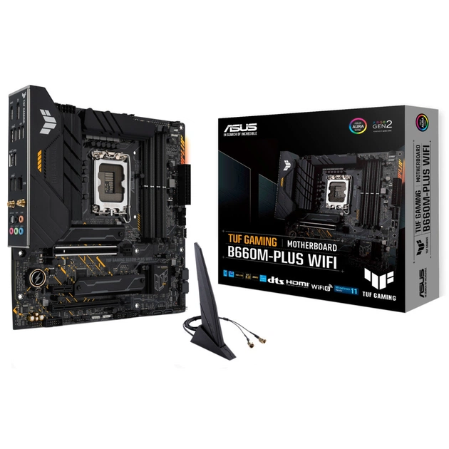 Материнська плата ASUS TUF GAMING B660M-PLUS WIFI - зображення 1