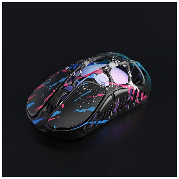 Мышка GravaStar Mercury X Pro 8K RGB Wireless/Bluetooth/USB Neon Graffiti (GS_X_PRO_CG_BLK) - изображение 10