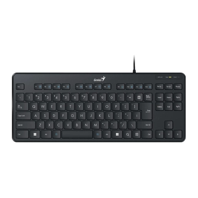 Клавіатура Genius LuxeMate 110 USB UA Black (31300012407) - зображення 1