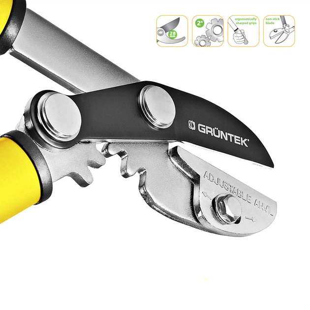 Секатор Gruntek Grizzly із зубчастою передачею 470 мм (295203470) - picture 6