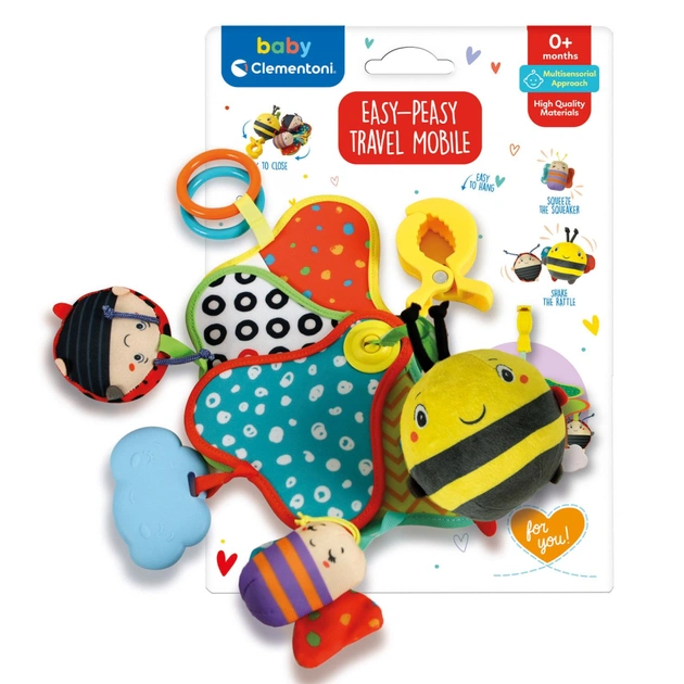 Іграшка на коляску Clementoni Easy-Peasy (17790) - picture 6