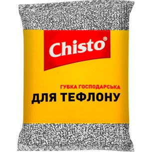 Губки кухонні Chisto для тефлону 1 шт. (4823098413783/4820040270456/4820164153710) зображення 1