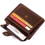 Гаманець Vintage Шкіряний Коричневий (20485) - зменшене зображення 6