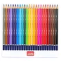 Олівці кольорові Школярик Тригранні З точилкою 24 кольори (312110003-UA) - зменшене зображення 2