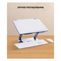 Підставка до ноутбука DYXON FIX COOLING 3 Silver (DXNLSFC3S) - зменшене зображення 7