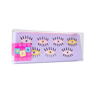 Пенал Yes Glamor силiконовий бузков. (532980) зображення 1