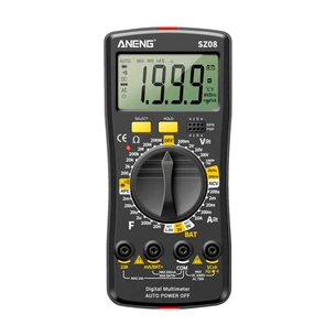 Цифровий мультиметр ANENG SZ08, V, A, R, C, T, F, функція hFE (SZ08) зображення 1