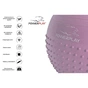 М'яч для фітнесу PowerPlay 4003 65 см Ліловий + помпа (PP_4003_65cm_Violet) - зменшене зображення 3