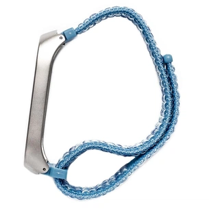 Ремінець до фітнес браслета XoKo Nylon для Xiaomi Mi Band 3/4 Blue (XK-XM-NL-BL) зображення 1