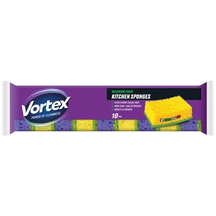 Губки кухонні Vortex 10 шт. (4823071614398) зображення 1