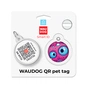 Адресник для тварин WAUDOG Smart ID з QR паспортом "Око монстра", коло 30 мм (230-4049) - зменшене зображення 5