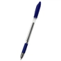 Ручка кулькова H-Tone 0,7 мм, з грипом, синя, уп. 50 шт (PEN-HT-JJ201307-BL) - зменшене зображення 2