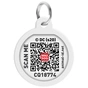 Адресник для тварин WAUDOG Smart ID з QR паспортом "Чудо-жінка 1", круг 25 мм (0625-1012ru-eng) - зменшене зображення 2