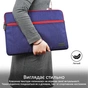 Чохол до ноутбука Promate 16" Portfolio-L Blue (portfolio-l.blue) - зменшене зображення 4
