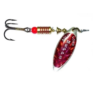Блешня Mepps Aglia Long Redbow silver 4.5гр №1 (30225 001) зображення 1