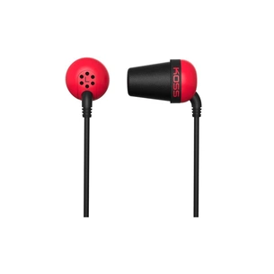 Навушники Koss The Plug Noise Isolating Red (196768.101) зображення 1