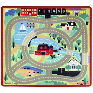 Дитячий килимок Melissa&Doug Міська дорога з машинками (MD19400) зображення 1