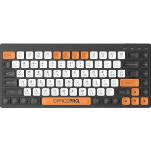 Клавіатура OfficePro SK955B Wireless/Bluetooth Black (SK955B) зображення 1
