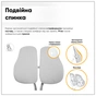 Парта з кріслом ErgoKids TH-330 W/G + Y-208 G - зменшене зображення 11