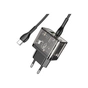 Зарядний пристрій HOCO N34 Dazzling dual-port Black (6931474799180) - зменшене зображення 4