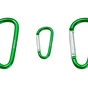 Карабін туристичний Tramp Набір 10 шт без муфти 5 cм Green (UTRA-298-green) - зменшене зображення 2