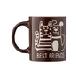 Чашка Ardesto Best friends 330 мл Brown (AR3471BR) - зменшене зображення 5