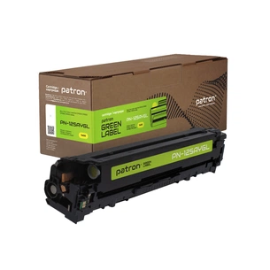 Картридж Patron HP 125A (CB542A) Green Label, yellow (PN-125AYGL) зображення 1