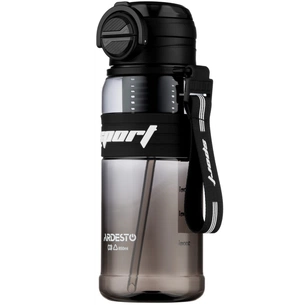 Бутылка для воды Ardesto Urban 850мл, пластик, чорний (AR2285UB) изображение 1