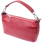 Сумка Vintage Жіноча середнього розміру на три відділення із натуральної шкіри Червона (22803) - зменшене зображення 1