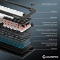 Клавіатура GamePro Asgard Valhalla MK210B Pro 65 RGB Wireless/Bluetooth/USB Black (MK210B Pro) - зменшене зображення 11