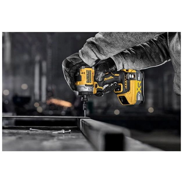 Шуруповерт DeWALT ударный, 18 В XR Li-lon, бесщеточный, 282 Нм (Без АКБ и ЗУ) (DCF860N) - изображение 8