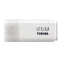 USB флеш накопичувач Toshiba 8GB Hayabusa White USB 2.0 (THN-U202W0080E4) - уменьшенное изображение 1