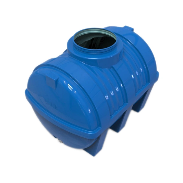 Ємність для води Рото Європласт горизонтальна харчова 350 л синя (10766) - picture 3