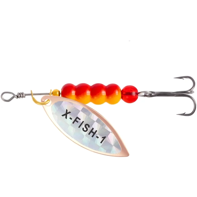 Блесна X-Fish Trophy 7g 1 Copper rainbow (1917.06.13) - изображение 1