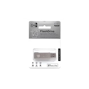 USB флеш накопичувач T&G 64GB 007 Metal Series USB 3.0/Lightning (TG007IOS-64G3) зображення 1