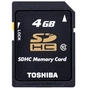 Карта пам'яті Toshiba 16GB microSD class 4 (THN-M102K0160M4) - зменшене зображення 1
