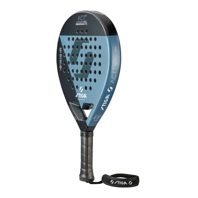 Ракетка для падел тенісу Stiga Racket ACT Black/Blue (2202-0916-01) (931517) - зображення 3