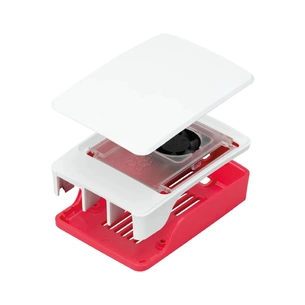 Корпус для Мікро ПК Raspberry Pi Корпус червоно-білий для Raspberry Pi 5 офіційний (SC1159) изображение 1