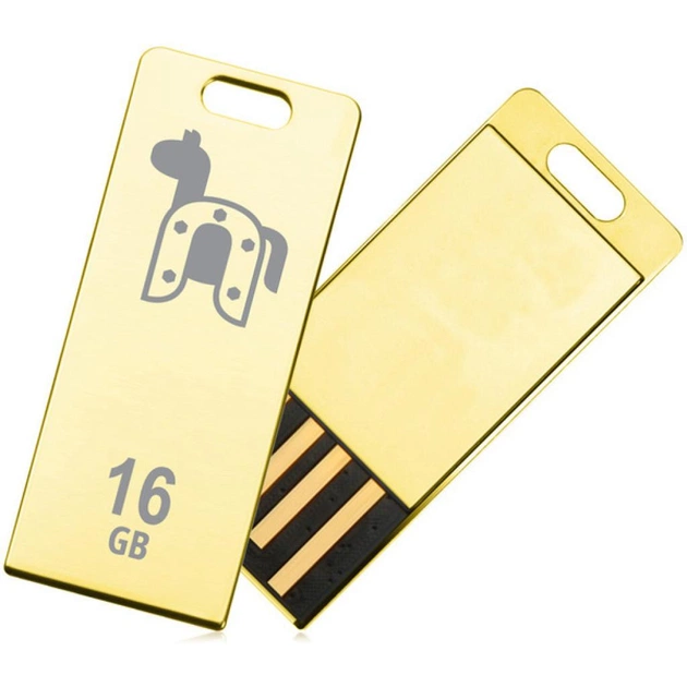 USB флеш накопичувач Transcend 16Gb JetFlash T3G horse-year etition (TS16GJFT3G_ horse) - изображение 1