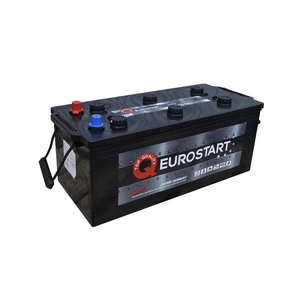 Акумулятор автомобільний EUROSTART Truck 190Ah бокова(+/-) (1250EN) (690017125) зображення 1