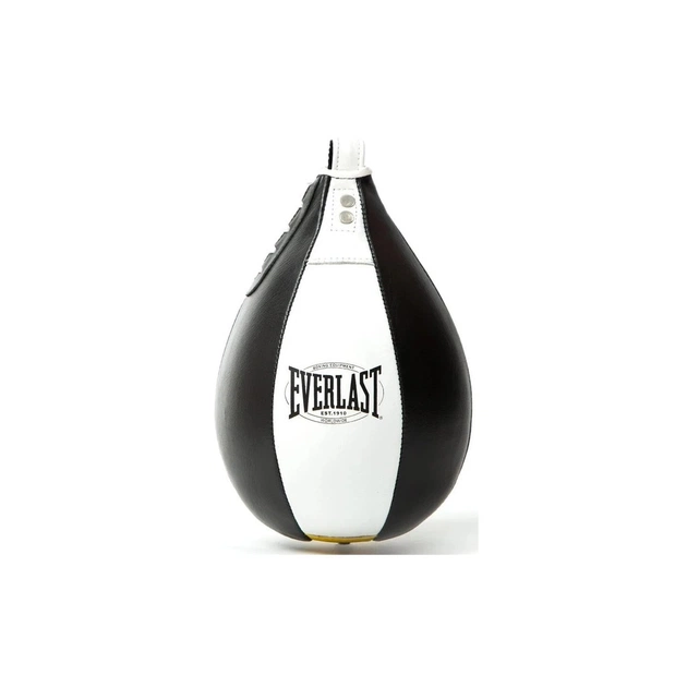 Груша боксерська Everlast 1910 Speed Bag 870740-70-81 Чорний/Білий 22,5 x 15 см (009283606763) - picture 1